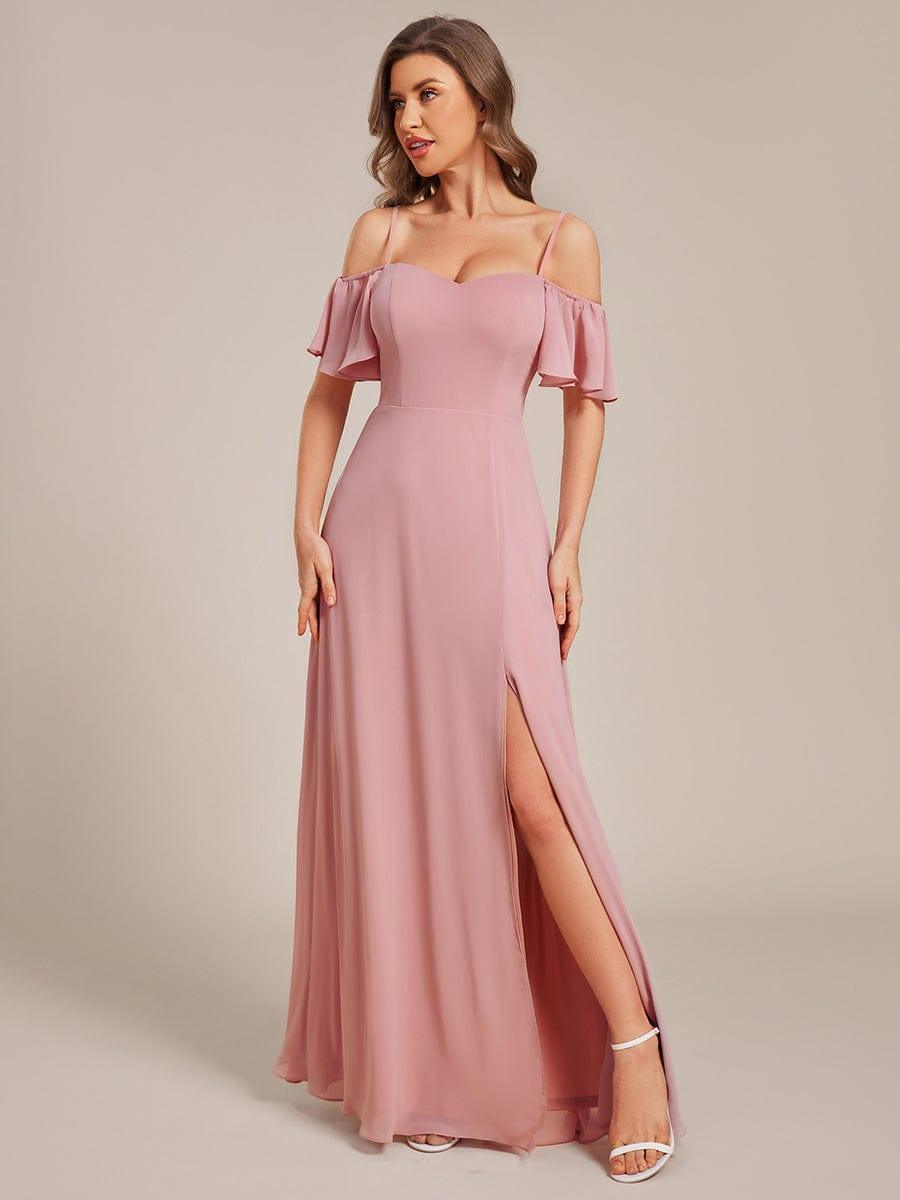Miss | Jurk Dames Maxi Off-shoulder - Chiffon
