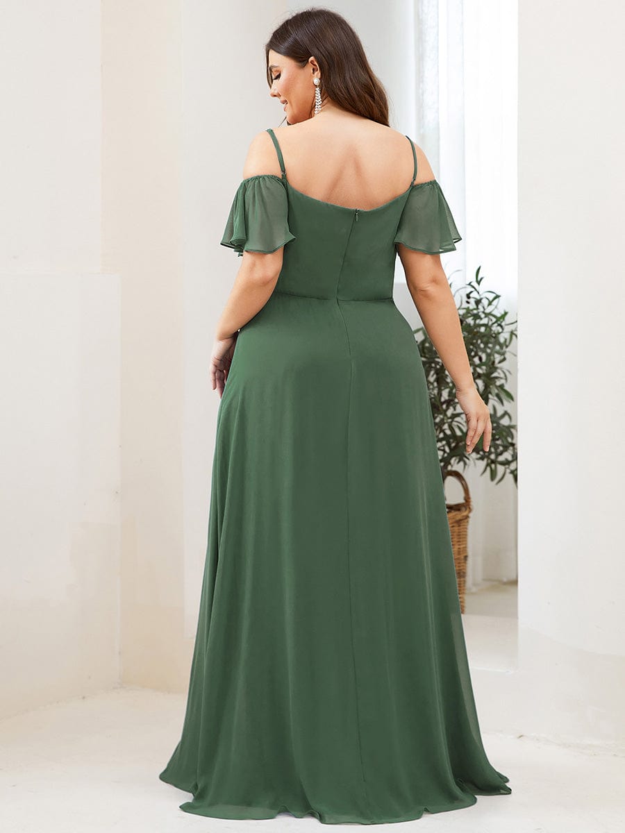 Miss | Jurk Dames Maxi Off-shoulder - Chiffon