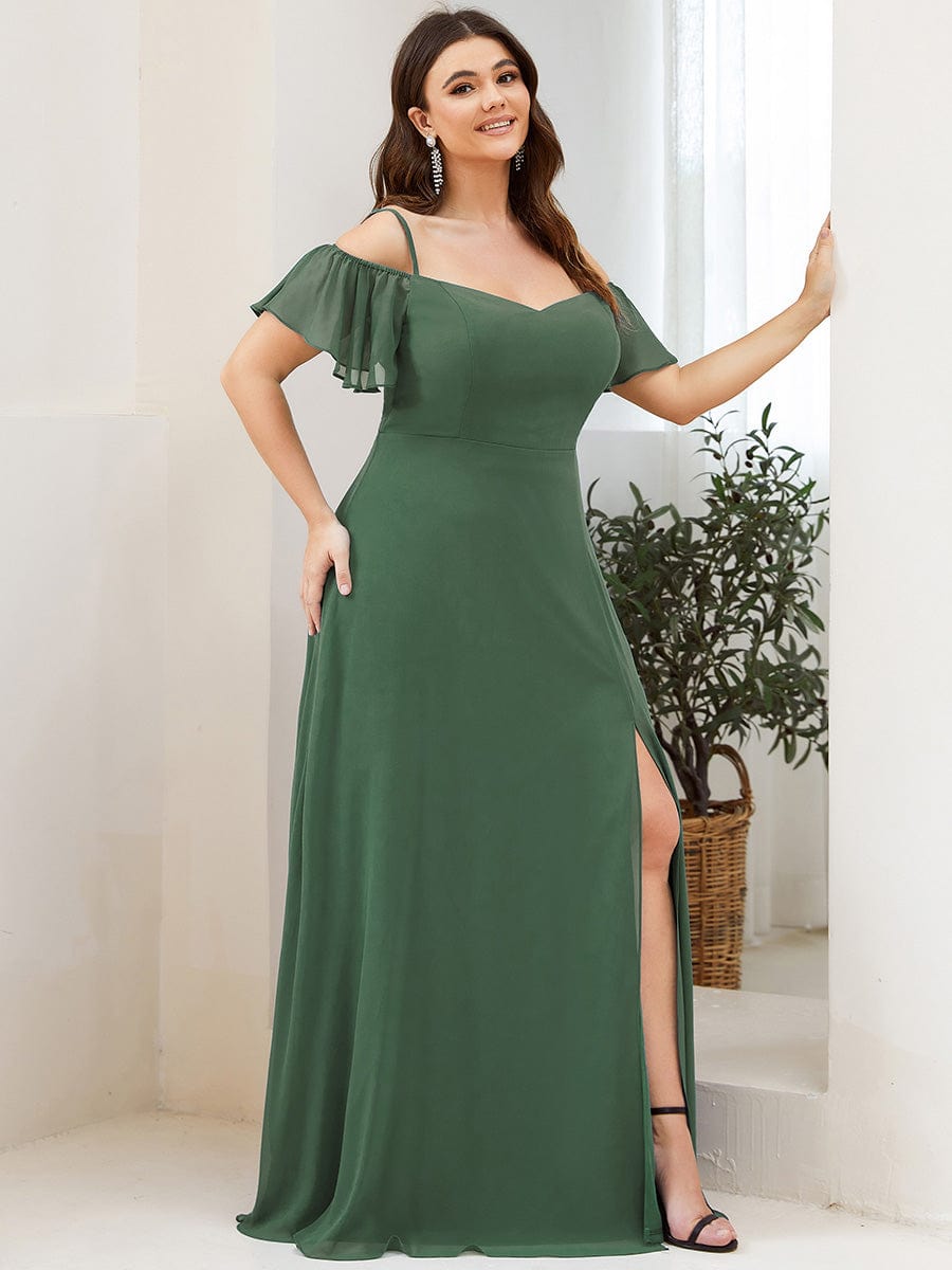 Miss | Jurk Dames Maxi Off-shoulder - Chiffon