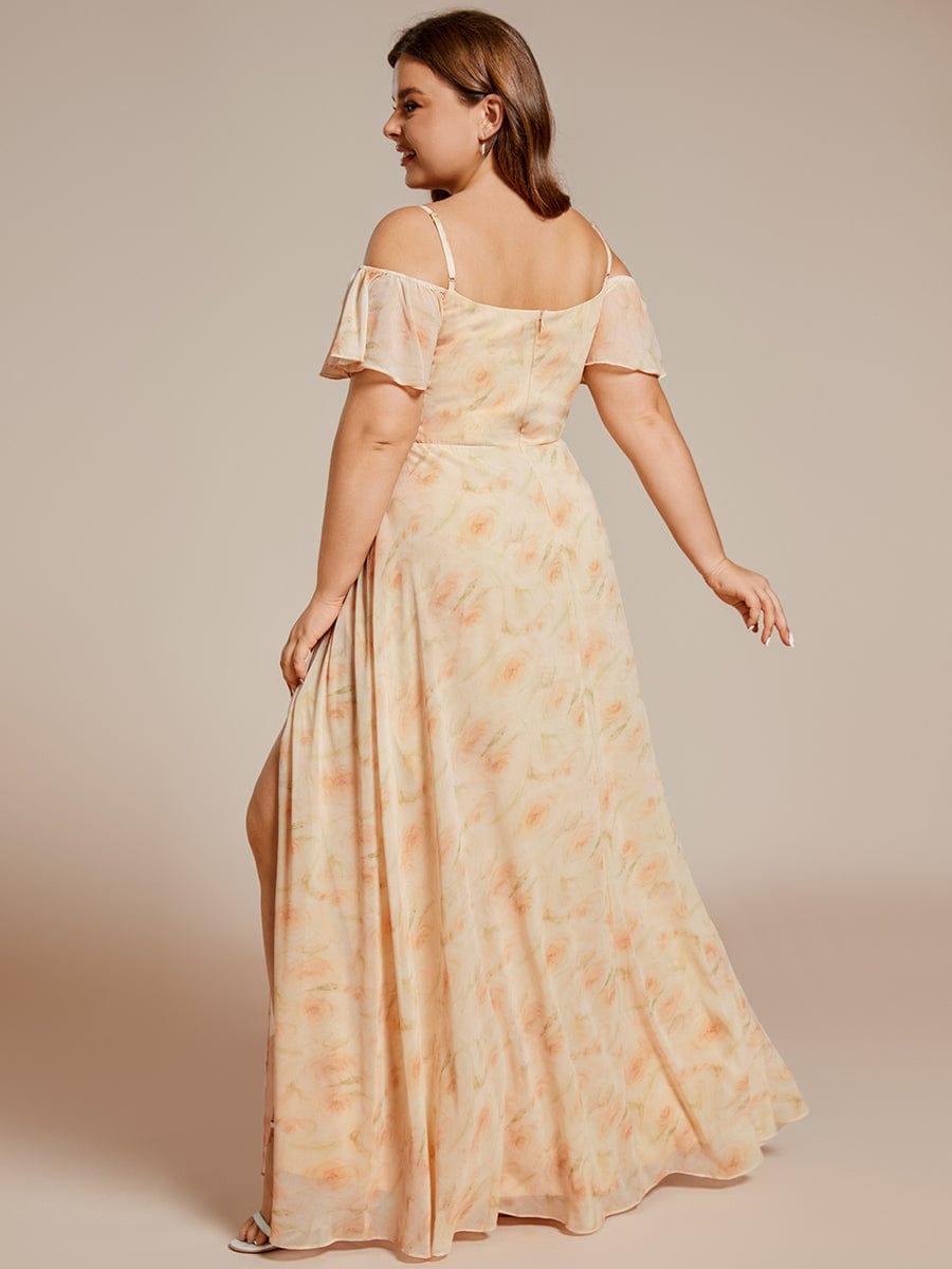 Miss | Jurk Dames Maxi Off-shoulder - Chiffon