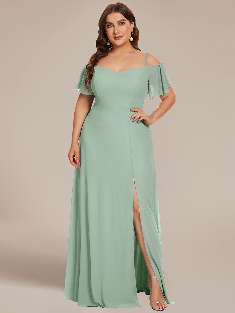 Miss | Jurk Dames Maxi Off-shoulder - Chiffon