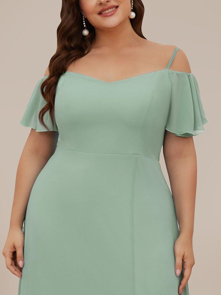Miss | Jurk Dames Maxi Off-shoulder - Chiffon