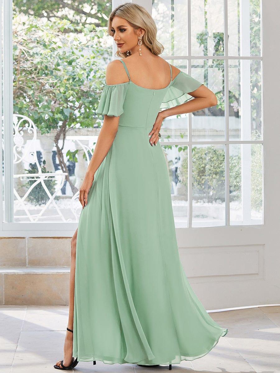Miss | Jurk Dames Maxi Off-shoulder - Chiffon