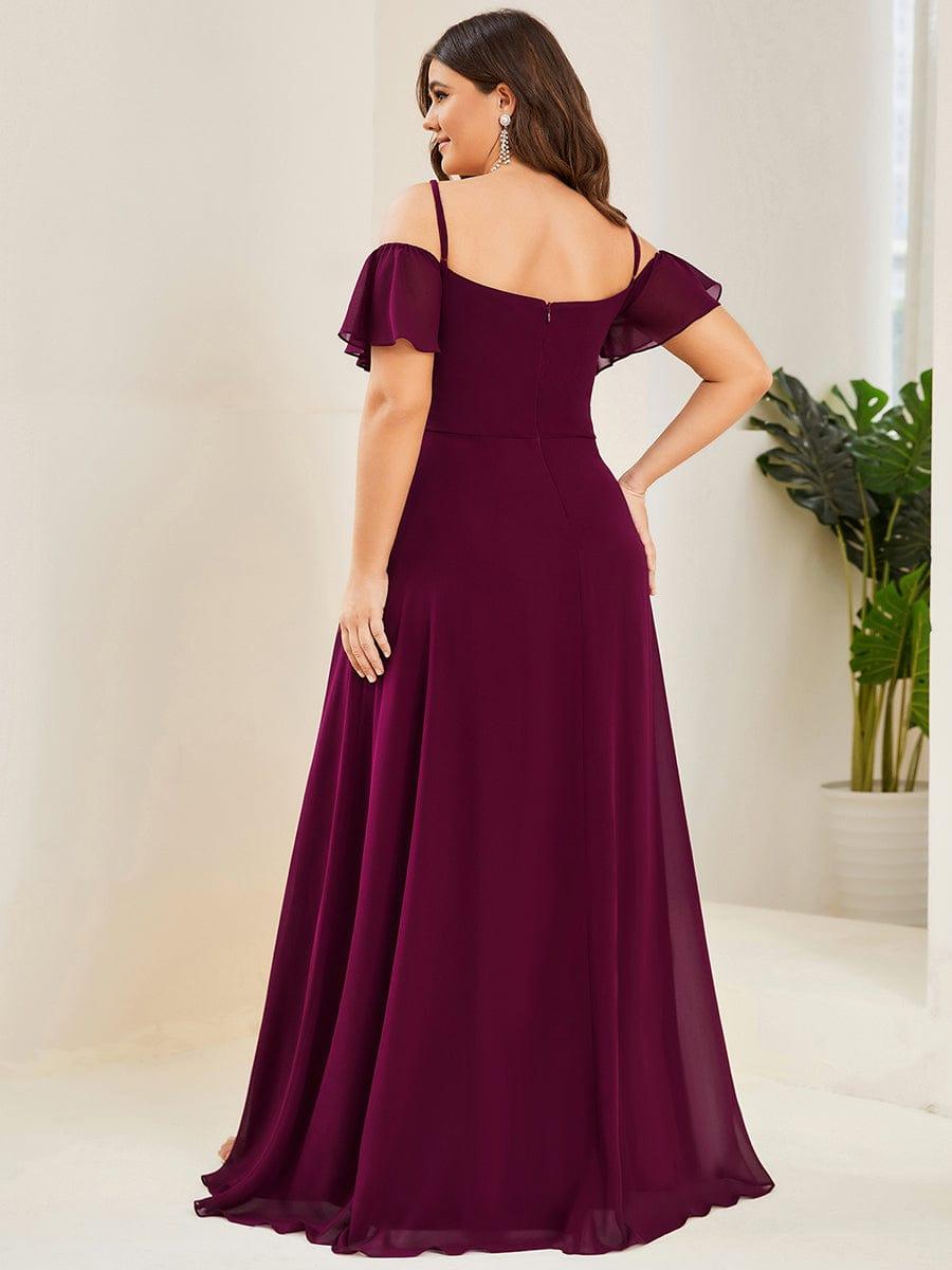 Miss | Jurk Dames Maxi Off-shoulder - Chiffon