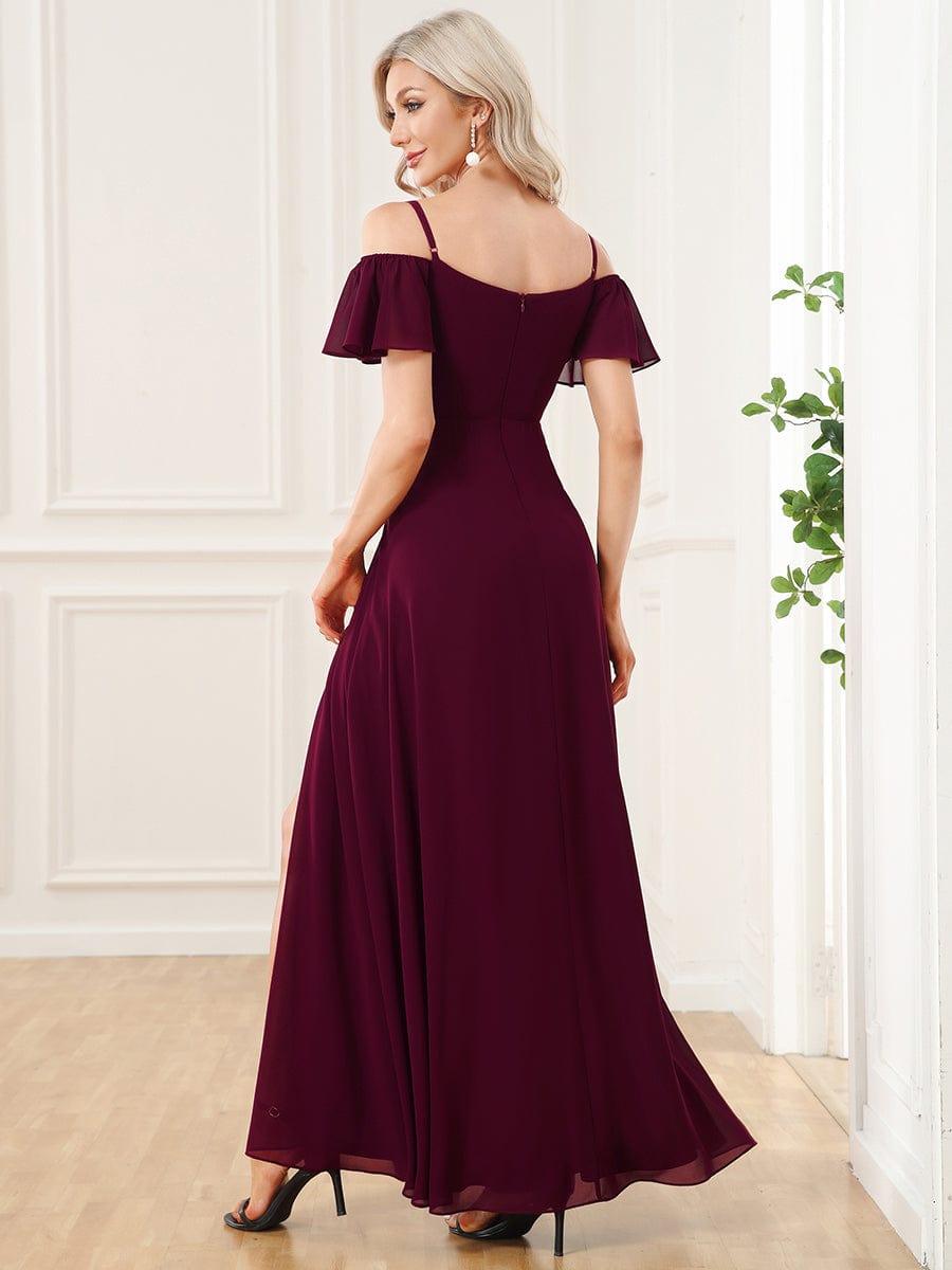 Miss | Jurk Dames Maxi Off-shoulder - Chiffon
