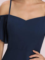 Miss | Jurk Dames Maxi Off-shoulder - Chiffon