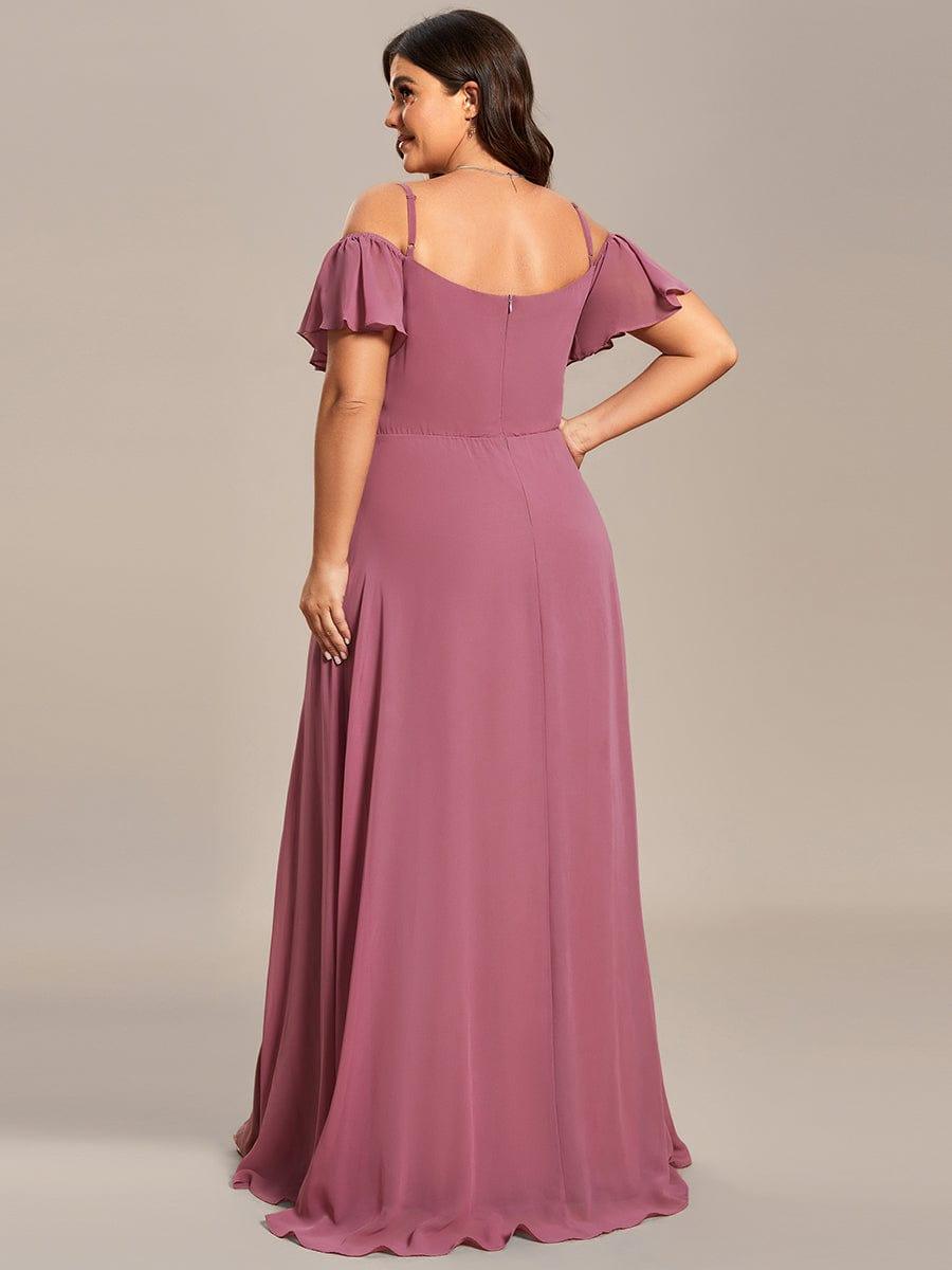 Miss | Jurk Dames Maxi Off-shoulder - Chiffon