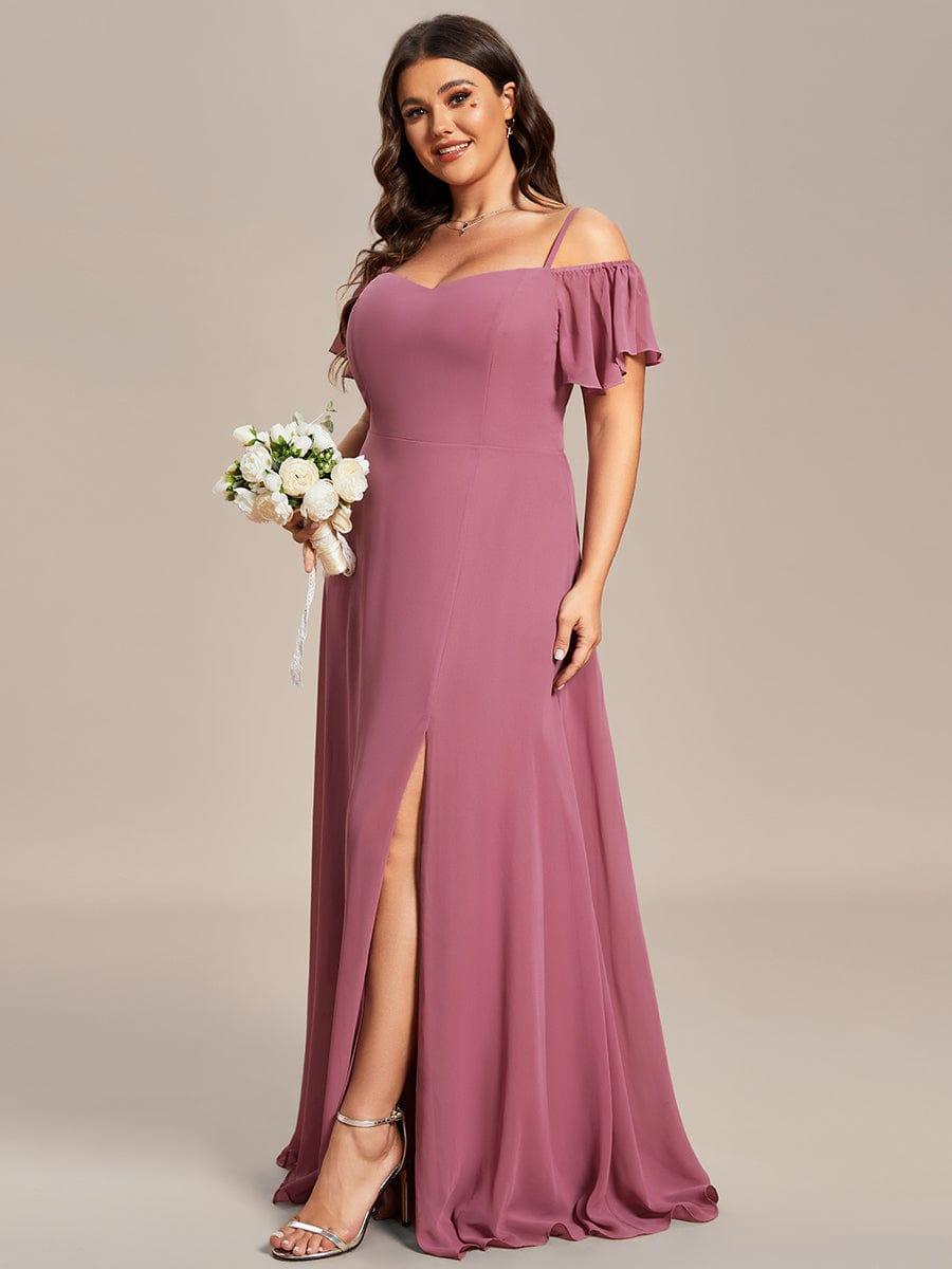 Miss | Jurk Dames Maxi Off-shoulder - Chiffon