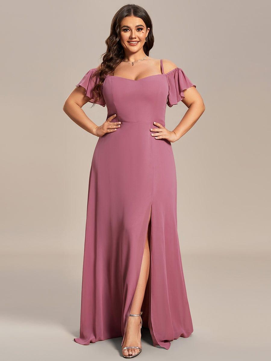 Miss | Jurk Dames Maxi Off-shoulder - Chiffon