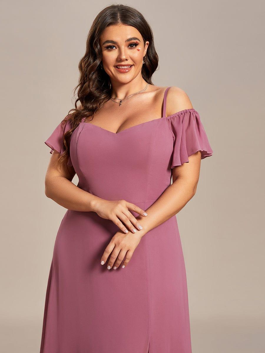 Miss | Jurk Dames Maxi Off-shoulder - Chiffon