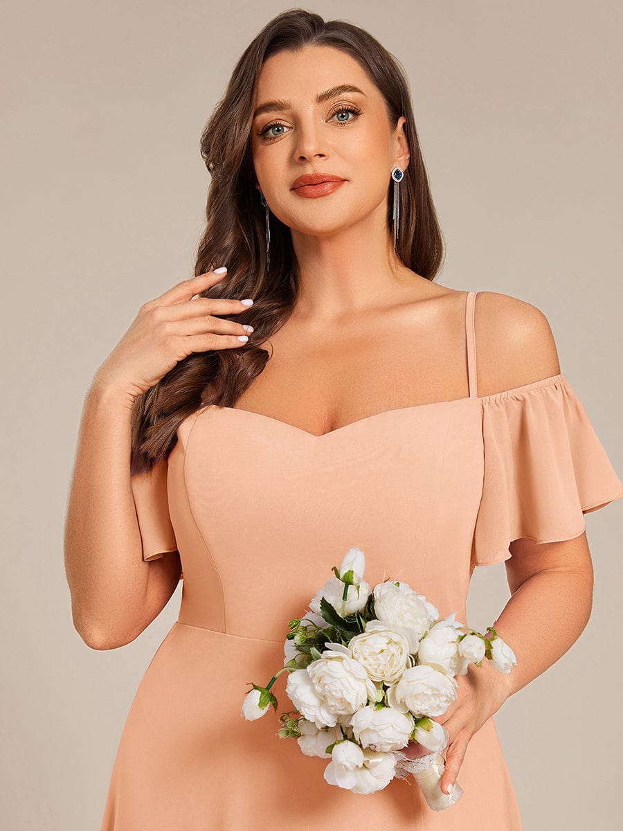 Miss | Jurk Dames Maxi Off-shoulder - Chiffon