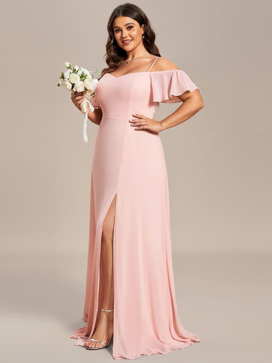Miss | Jurk Dames Maxi Off-shoulder - Chiffon