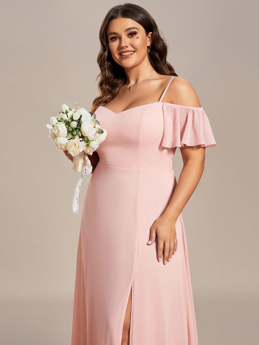Miss | Jurk Dames Maxi Off-shoulder - Chiffon