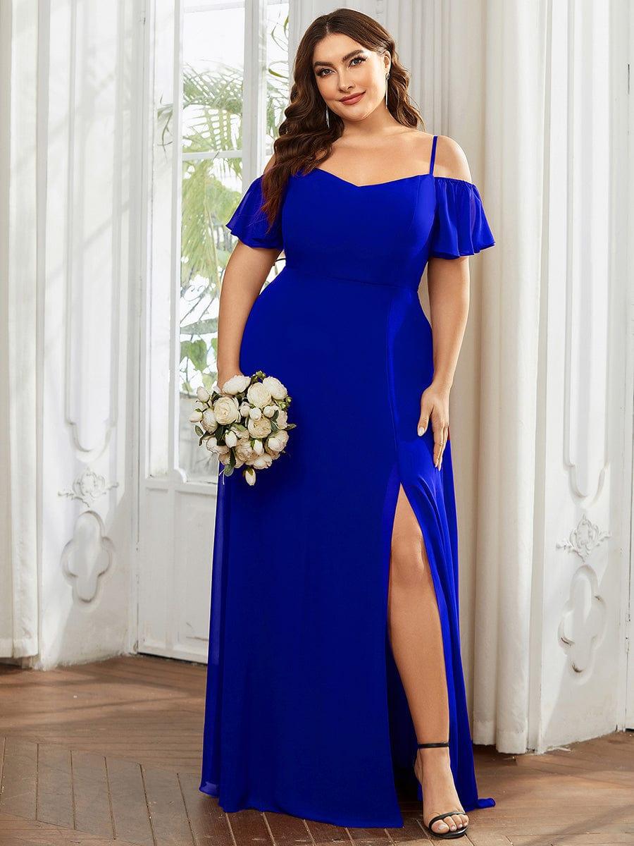 Miss | Jurk Dames Maxi Off-shoulder - Chiffon