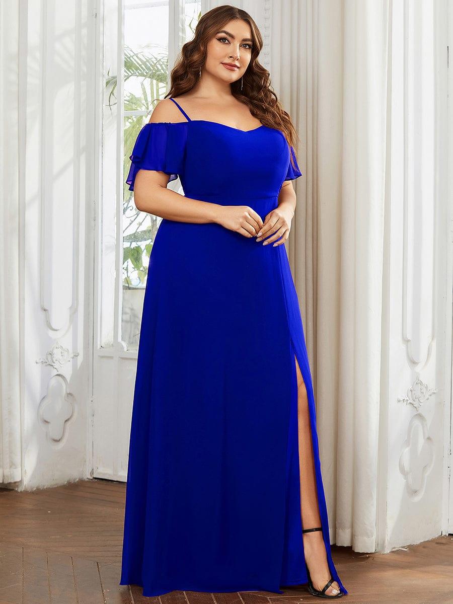 Miss | Jurk Dames Maxi Off-shoulder - Chiffon