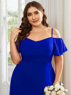 Miss | Jurk Dames Maxi Off-shoulder - Chiffon