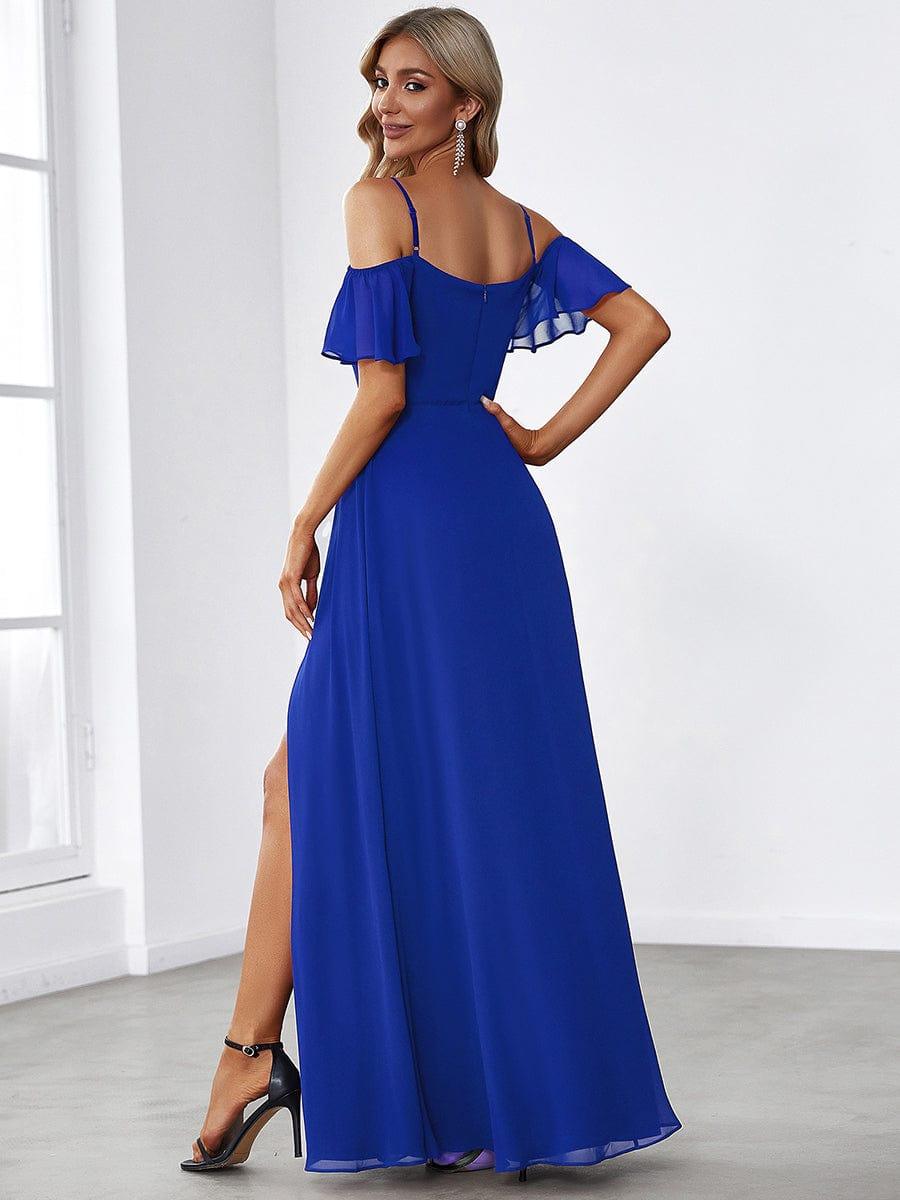 Miss | Jurk Dames Maxi Off-shoulder - Chiffon