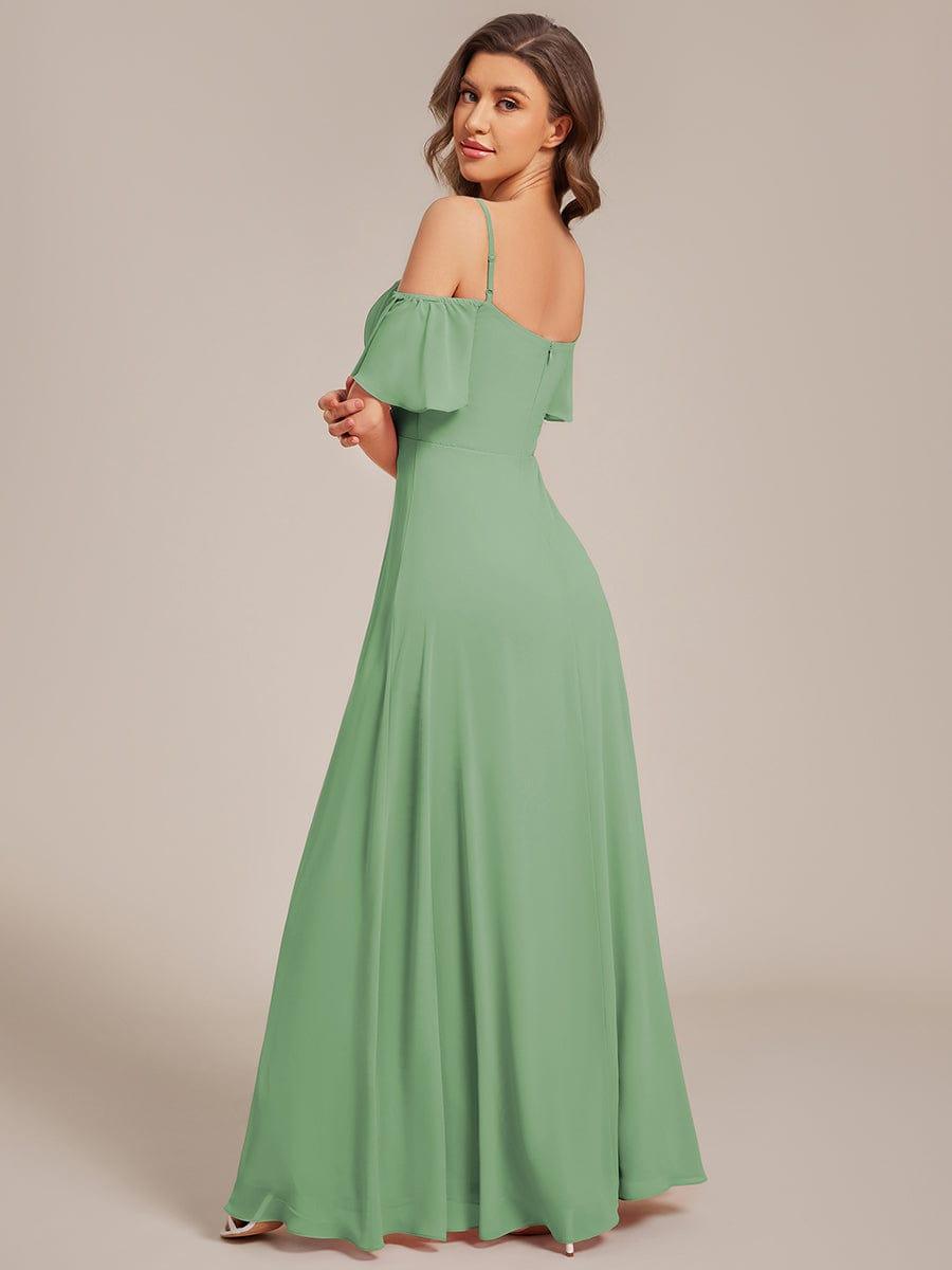 Miss | Jurk Dames Maxi Off-shoulder - Chiffon