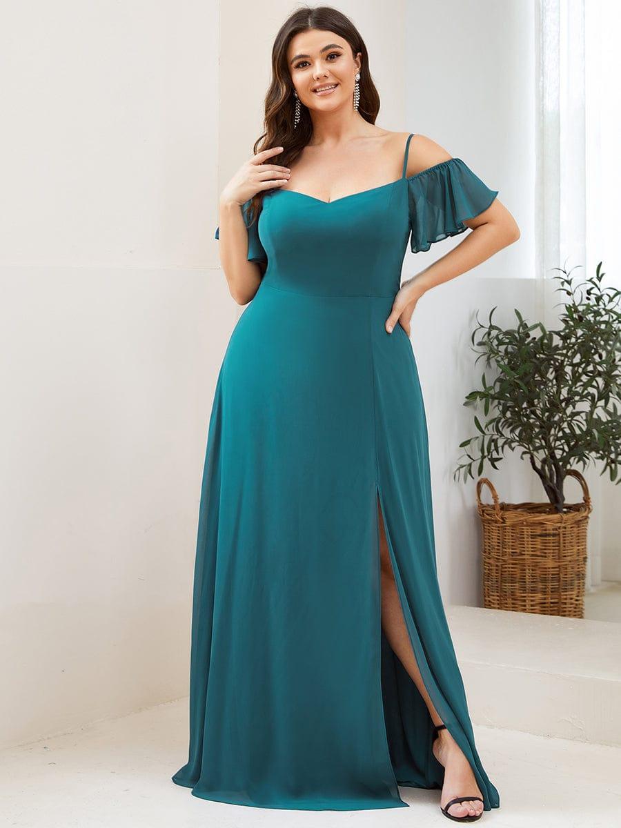 Miss | Jurk Dames Maxi Off-shoulder - Chiffon