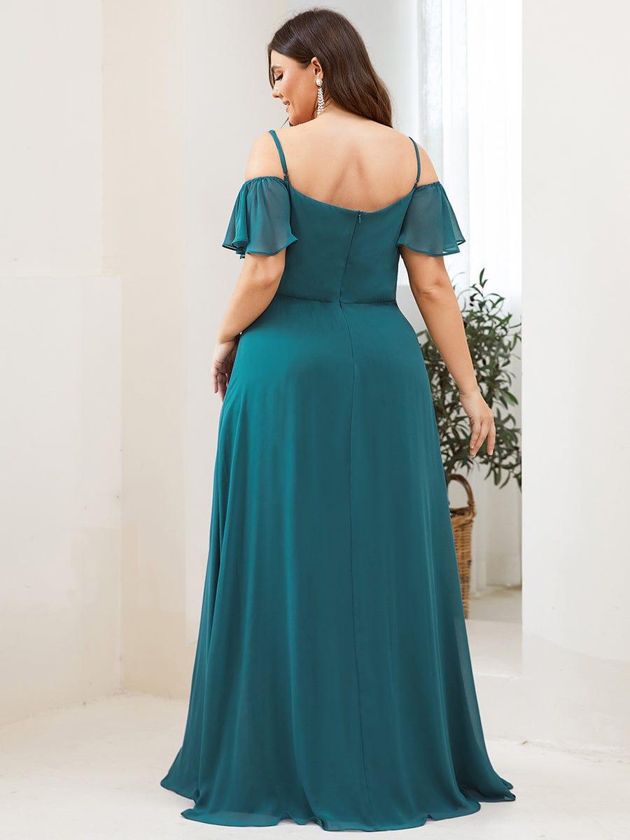 Miss | Jurk Dames Maxi Off-shoulder - Chiffon