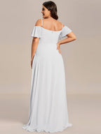 Miss | Jurk Dames Maxi Off-shoulder - Chiffon
