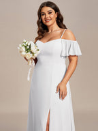 Miss | Jurk Dames Maxi Off-shoulder - Chiffon