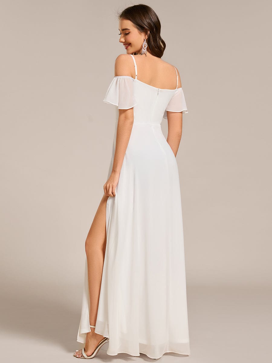 Miss | Jurk Dames Maxi Off-shoulder - Chiffon