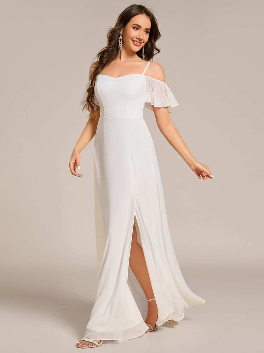 Miss | Jurk Dames Maxi Off-shoulder - Chiffon