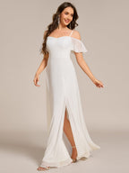 Miss | Jurk Dames Maxi Off-shoulder - Chiffon