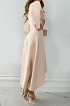 Miss | Jurk Dames Midi Elegant - Polyester