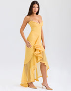 Soleil Ruffle | Maxi Jurk