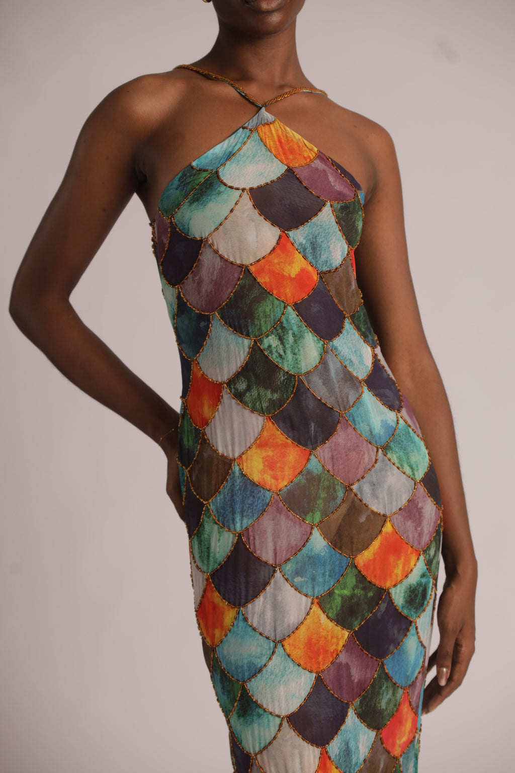 Serena Mermaid | Maxi Jurk