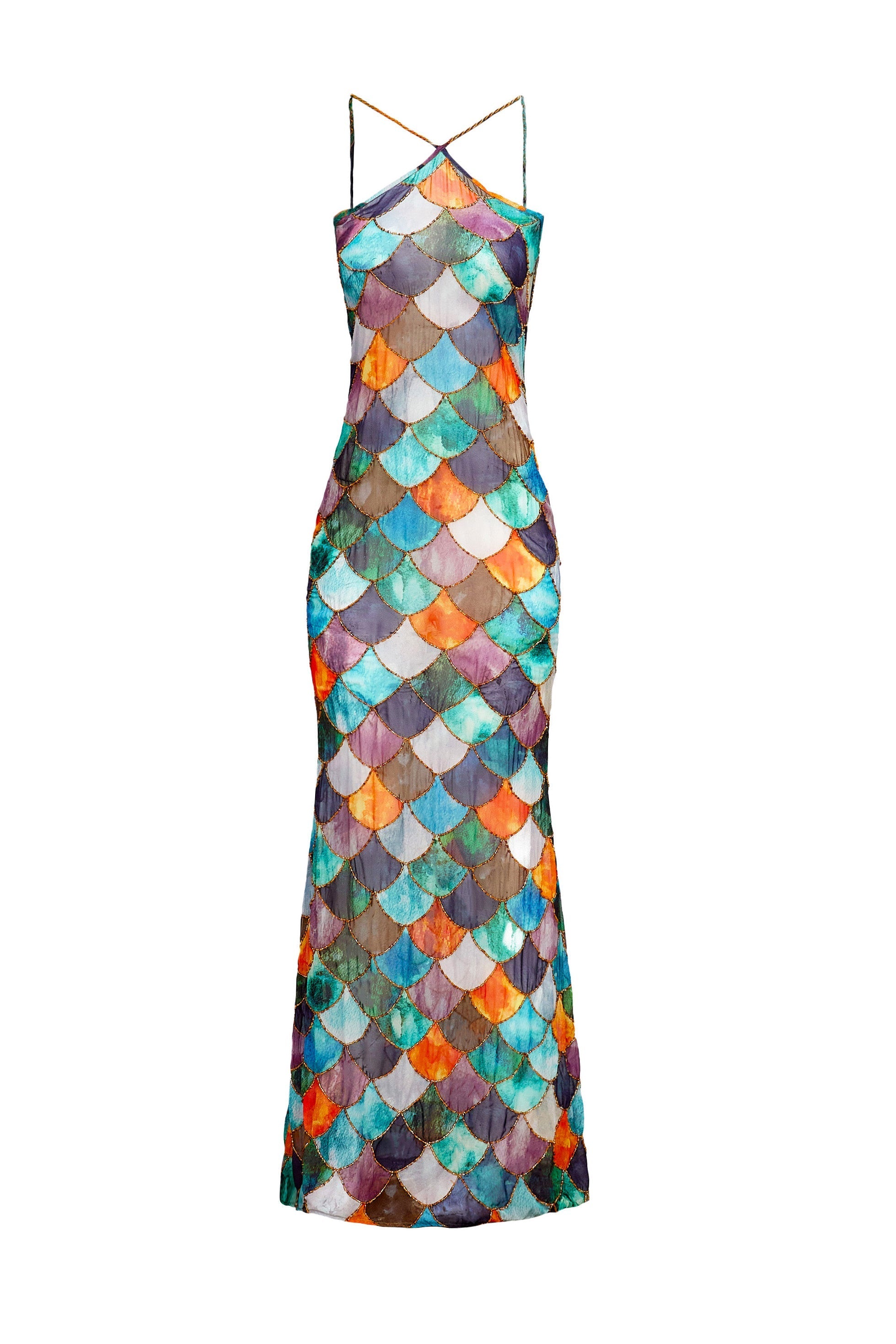 Serena Mermaid | Maxi Jurk