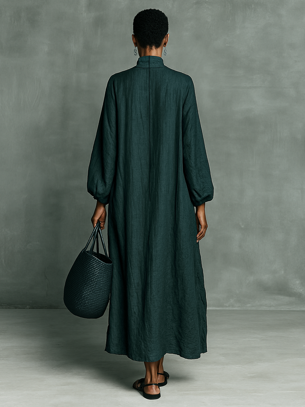 Miss | Jurk Dames Maxi Flowing - Viscose