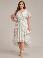 Miss | Jurk Dames High-low - Chiffon