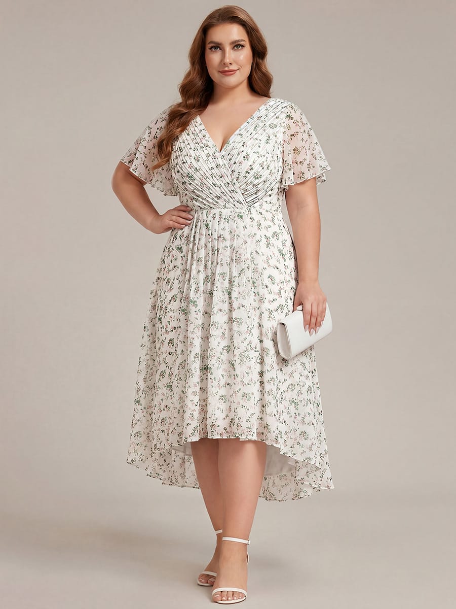 Sienna’s | Dress Women Maxi High‑Low – Chiffon