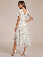 Miss | Jurk Dames High-low - Chiffon