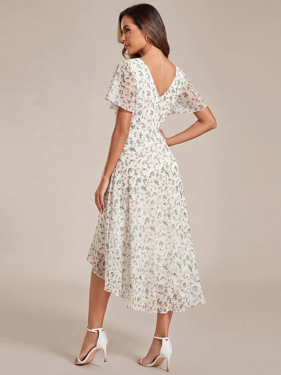Sienna’s | Dress Women Maxi High‑Low – Chiffon