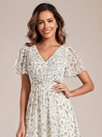 Miss | Jurk Dames High-low - Chiffon