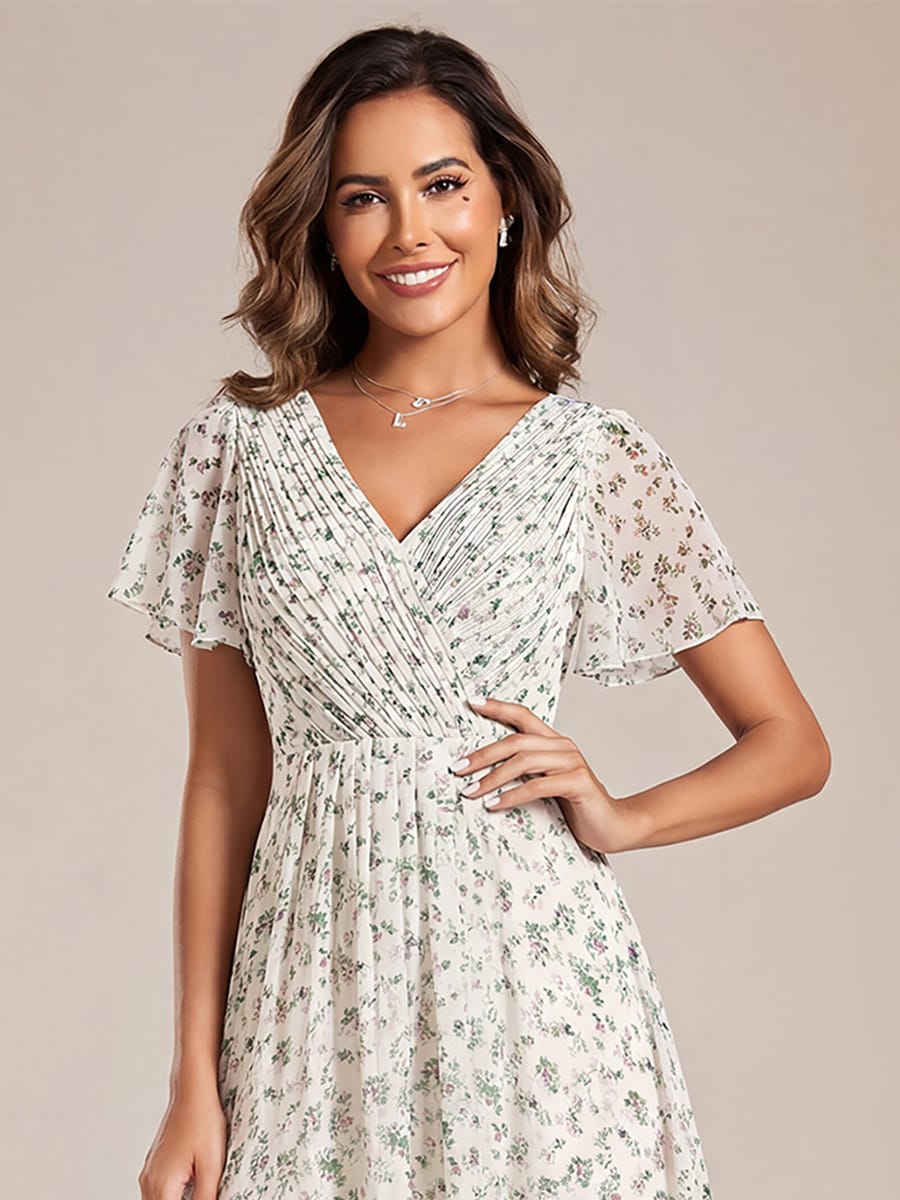 Sienna’s | Dress Women Maxi High‑Low – Chiffon
