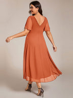 Miss | Jurk Dames High-low - Chiffon