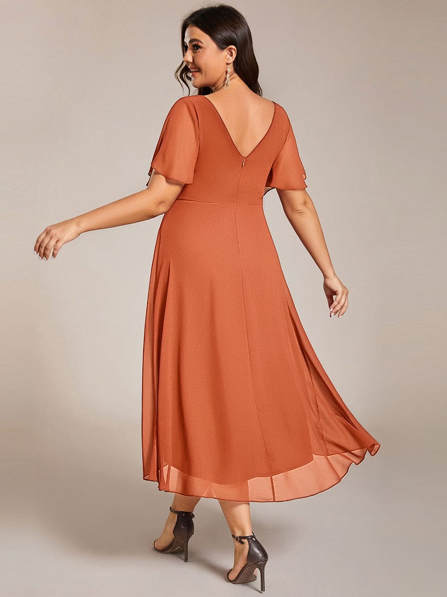Sienna’s | Dress Women Maxi High‑Low – Chiffon