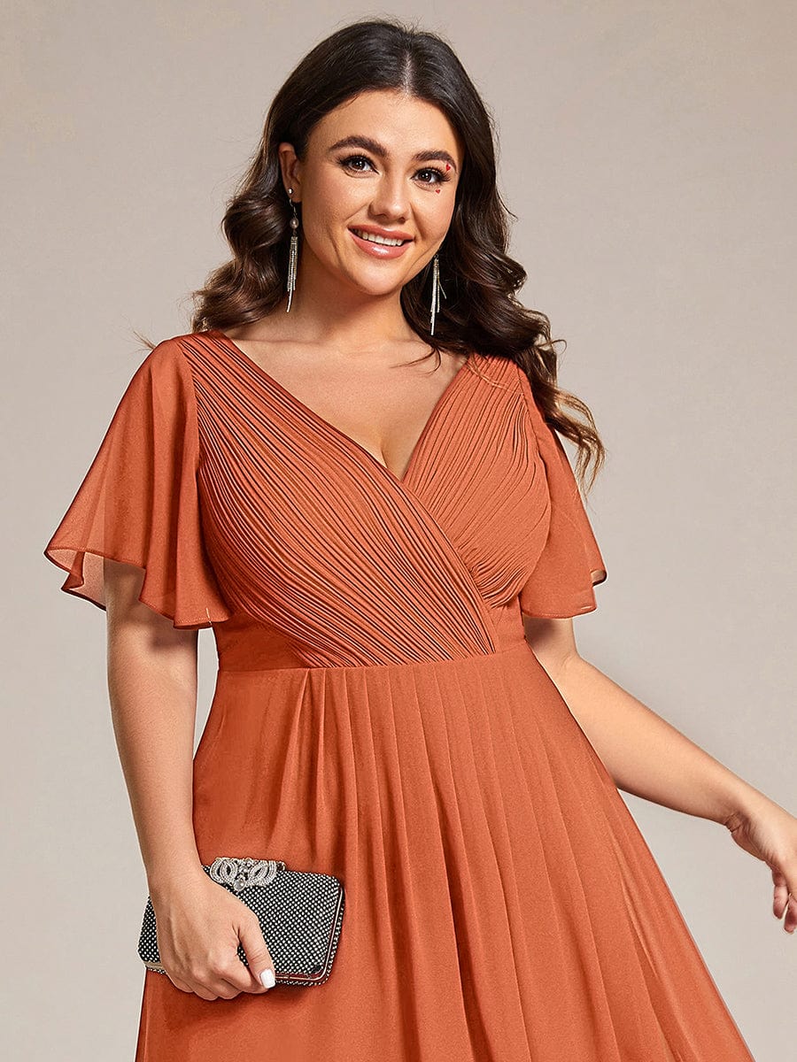 Sienna’s | Dress Women Maxi High‑Low – Chiffon