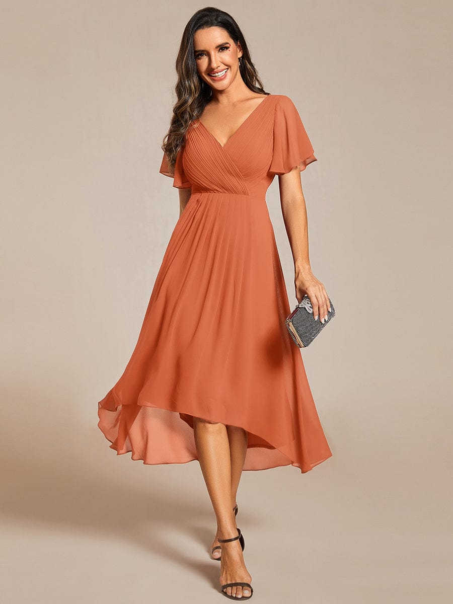 Sienna’s | Dress Women Maxi High‑Low – Chiffon