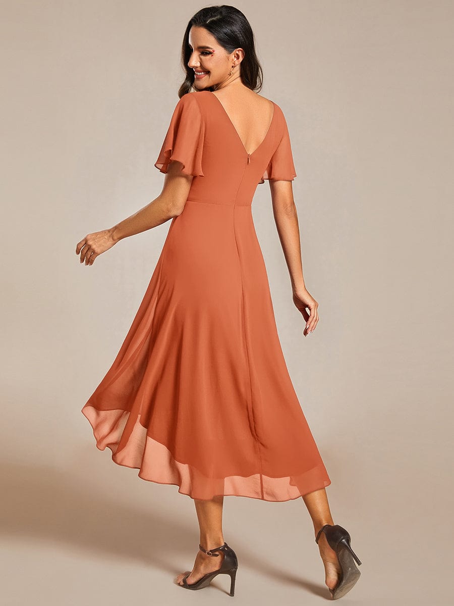 Sienna’s | Dress Women Maxi High‑Low – Chiffon