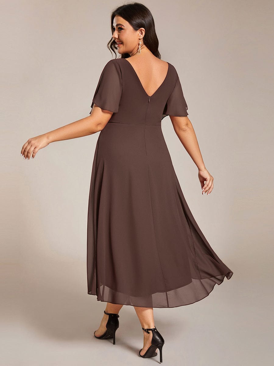 Sienna’s | Dress Women Maxi High‑Low – Chiffon