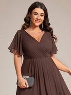 Miss | Jurk Dames High-low - Chiffon