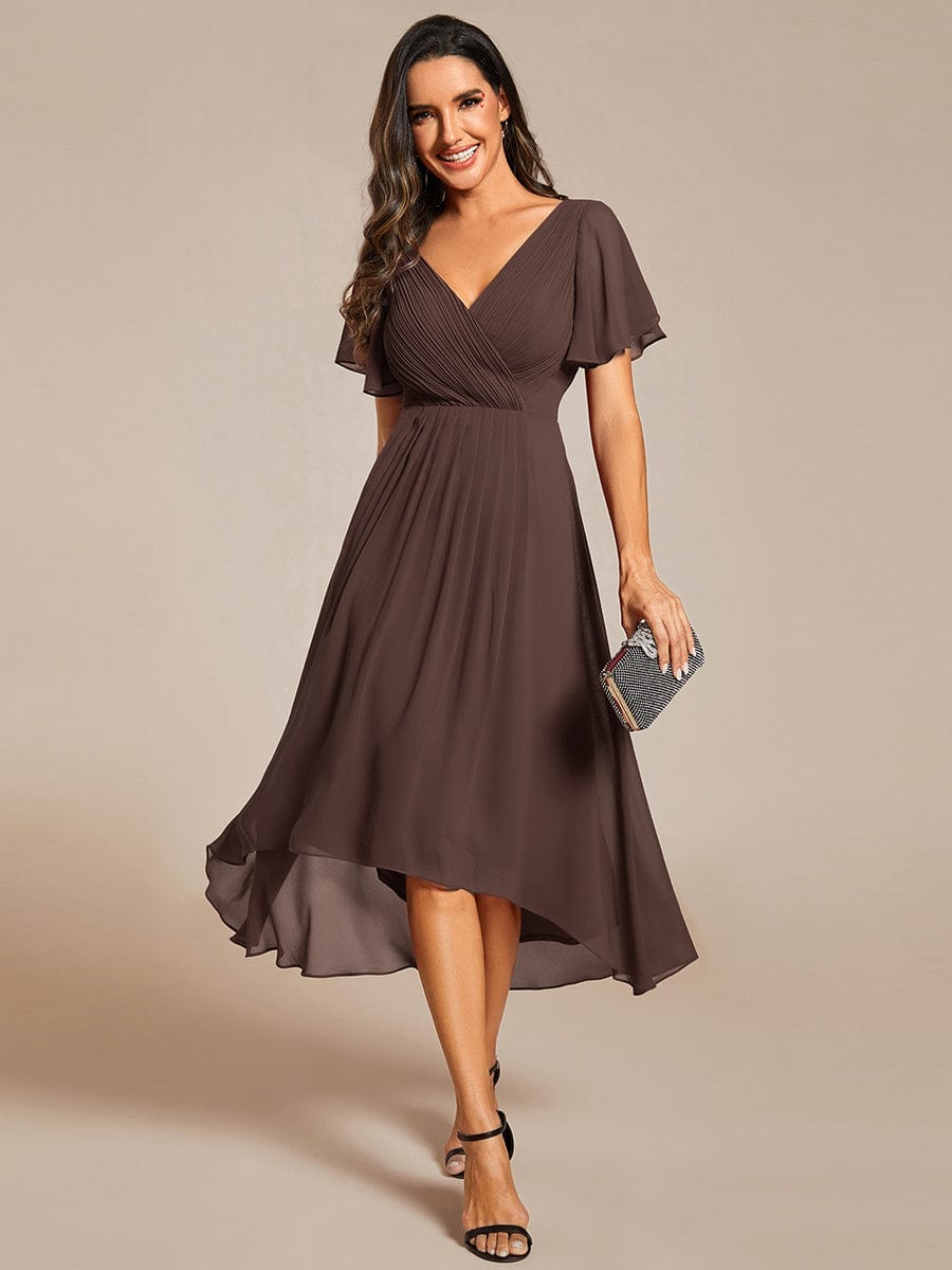 Sienna’s | Dress Women Maxi High‑Low – Chiffon