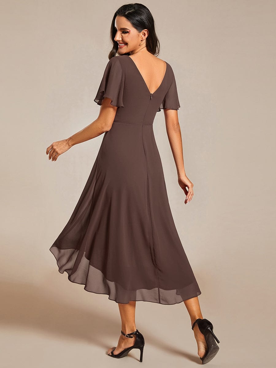 Sienna’s | Dress Women Maxi High‑Low – Chiffon