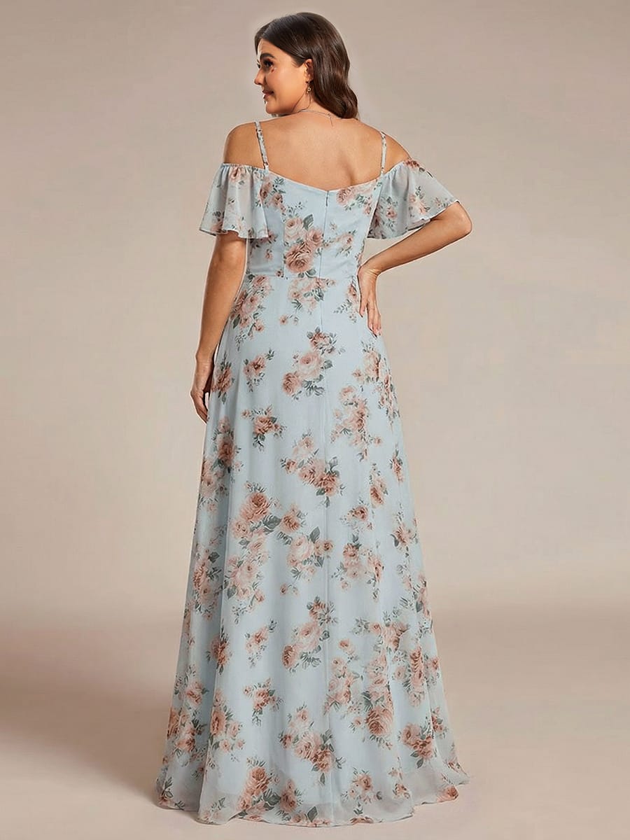 Miss | Jurk Dames Maxi Off-shoulder - Chiffon